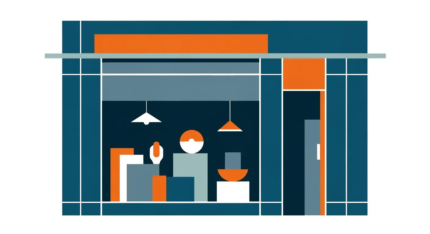 Communication visuelle pour les commerçants du Mans